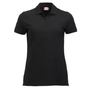 Clique Womens/Ladies Marion Polo Shirt (L) (Black)