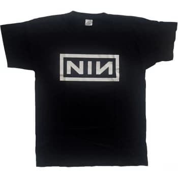 Nine Inch Nails - Classic Logo Unisex Large T-Shirt - Black