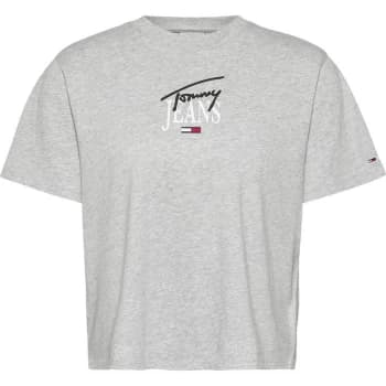 Tommy Jeans Tommy Jeans Essential Logo Tee Womens - LT GREY HTR P01
