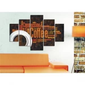 ST096 Multicolor Decorative MDF Painting (5 Pieces)