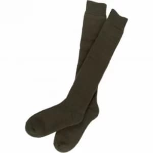 Barbour Mens Wellington Knee Socks Navy Large