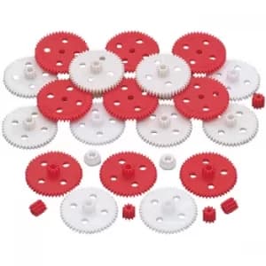 Reely Plastic Gear Set Red/White 20pcs