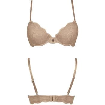 Emporio Armani Virtual PU Bra Nude Size L Women