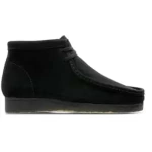 Clarks Originals Wallabee Boot, Black Sde, size: 8, Male, Boots, 261555177