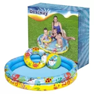 Bestway Paddling Pool Set - 122 X 20 Cm