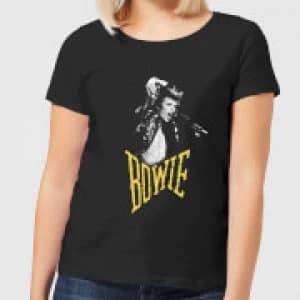 David Bowie Scream Womens T-Shirt - Black
