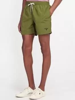 Barbour Essential Swim Short, Dark Olive Size M Men