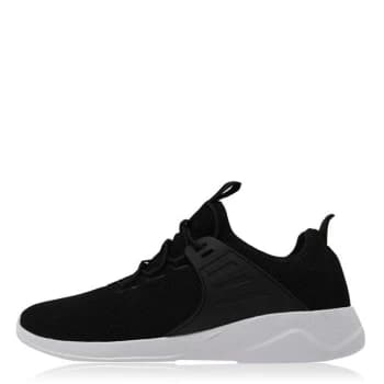 Fabric Verona Ladies Trainers - Black