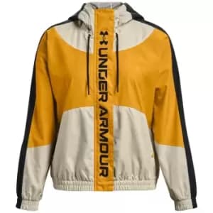 Under Armour Rush Woven FZ Jacket - Brown