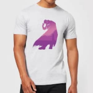 Nintendo The Legend Of Zelda Pink Ganondorf Silhouette Mens T-Shirt - Grey - L