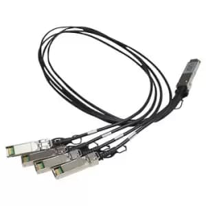 HP Enterprise X242 QSFP 4x10G SFP+ 1m DAC networking...