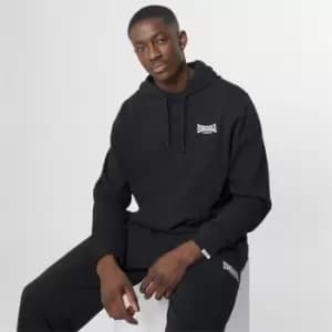 Lonsdale Jersey Lounge Hoodie - Black