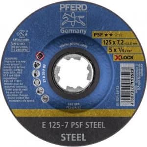 PFERD 62011125 Grinding disc (off-set) 125mm 10 pc(s)