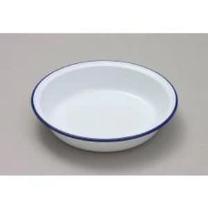 Falcon Pie Dish Round - Traditional White 22cm x 4.5D