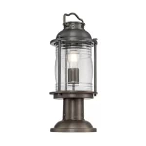 Kichler Ashland Bay Outdoor Pedestal Light Burnished Bronze, IP44