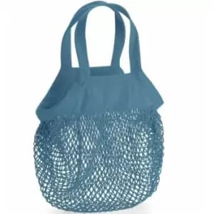 Westford Mill Mini Organic Cotton Tote (One Size) (Airforce Blue) - Airforce Blue