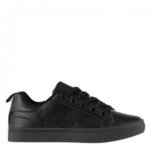 Fabric Low Trainers Children - Black