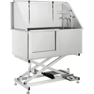 50'' Pet Grooming Bath Tub Electric Lift Shampoo Rack Sprayer Accessories Supply