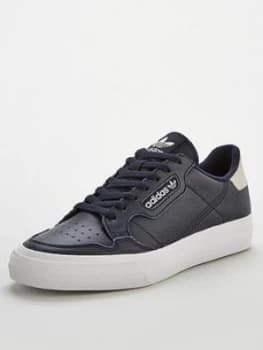 adidas Originals Continental Vulc Leather - Ink, Size 6, Men