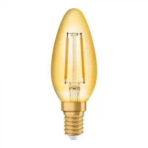 Osram Vintage 1906 LED CL B Filament 36W Gold E14 Bulb