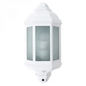 Kayleigh IP44 PIR Wall Lantern in White
