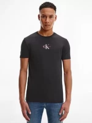 Calvin Klein Jeans Calvin Klein Jeans Monogram Logo T-Shirt, Black Size M Men