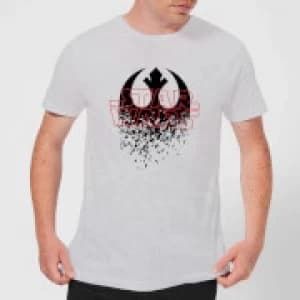 Star Wars Shattered Emblem T-Shirt - Grey - 3XL