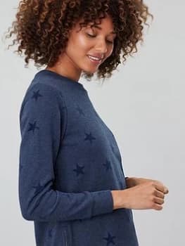 Joules Presley Side Zip Sweatshirt - Navy, Size 10, Women
