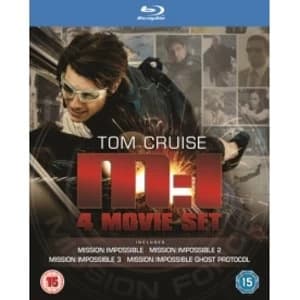 Mission Impossible 1-4 Bluray