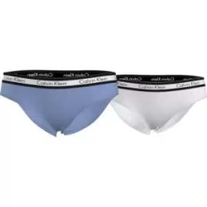 Calvin Klein 2 Pack Bikini Briefs - Blue