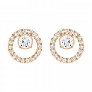 Swarovski Creativity Rose-Gold Plated| Circle| White Jewellery
