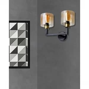 Napoli 2 Li Aplik Eskitme Vintage Wall Lamp