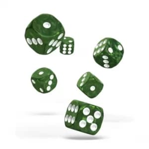 Oakie Doakie Dice D6 (Marble Green)