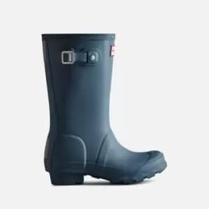 Hunter Original Kids Wellington Boots - Borrowed Blue - UK 12 Kids