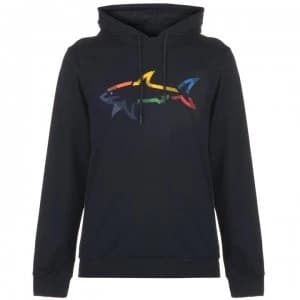 Paul And Shark Multi-Colour Shark OTH Hoodie - Navy 013