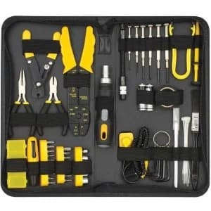 Sprotek 58 Piece Computer Repair Tool Kit In Case