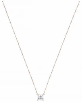 Swarovski Attract |Rose-Gold Plated |White |Square Jewellery