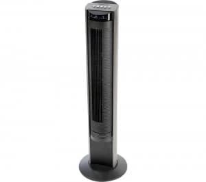 HONEYWELL HO-5500RE1 Tower Fan - Black & Grey, Black