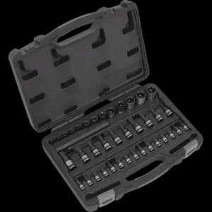 Sealey 38 Piece Combination Drive Torx and Security Torx Socket Bit Set