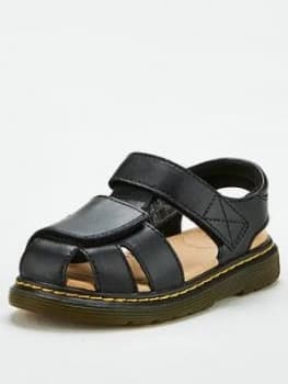 Dr Martens Childrens Moby Il Sandal - Black