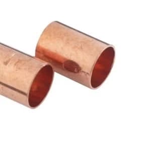 End Feed Straight Coupler Dia22mm Pack of 2