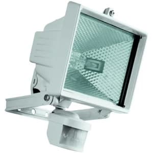 Wickes Halogen White Floodlight with PIR - 400W R7S