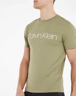 Calvin Klein Green Front Logo T-Shirt
