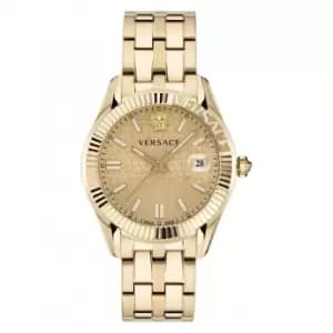 Gents Greca Time Champagne Watch VE3K00522