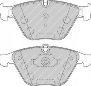 Ferodo FDB4191 Brake Pad Set Front Axle Premier Car