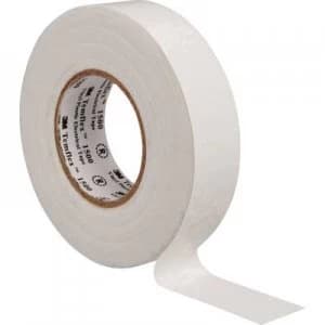 3M TEMFLEX150019X25WH Electrical tape Temflex 1500 White (L x W) 25 m x 19mm 25 m