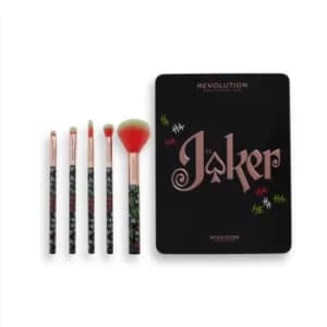 The Joker X Makeup Revolution Put on a Happy Face Brush Set