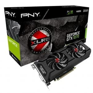 PNY XLR8 GeForce GTX1070 8GB GDDR5 Graphics Card