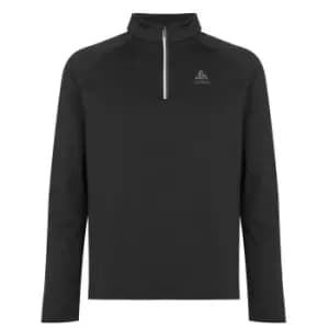 Odlo Besso Fleece Half Zip Mens - Black