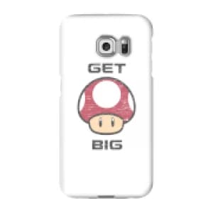 Nintendo Super Mario Get Big Mushroom Phone Case - Samsung S6 Edge - Snap Case - Gloss